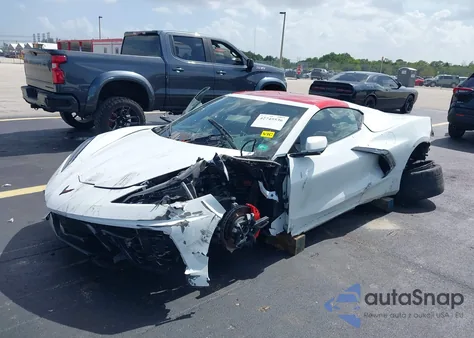 2023 Chevrolet Corvette Stingray Rwd 1Lt z USA, uszkodzony, nr VIN 1G1YA2D47P5114737